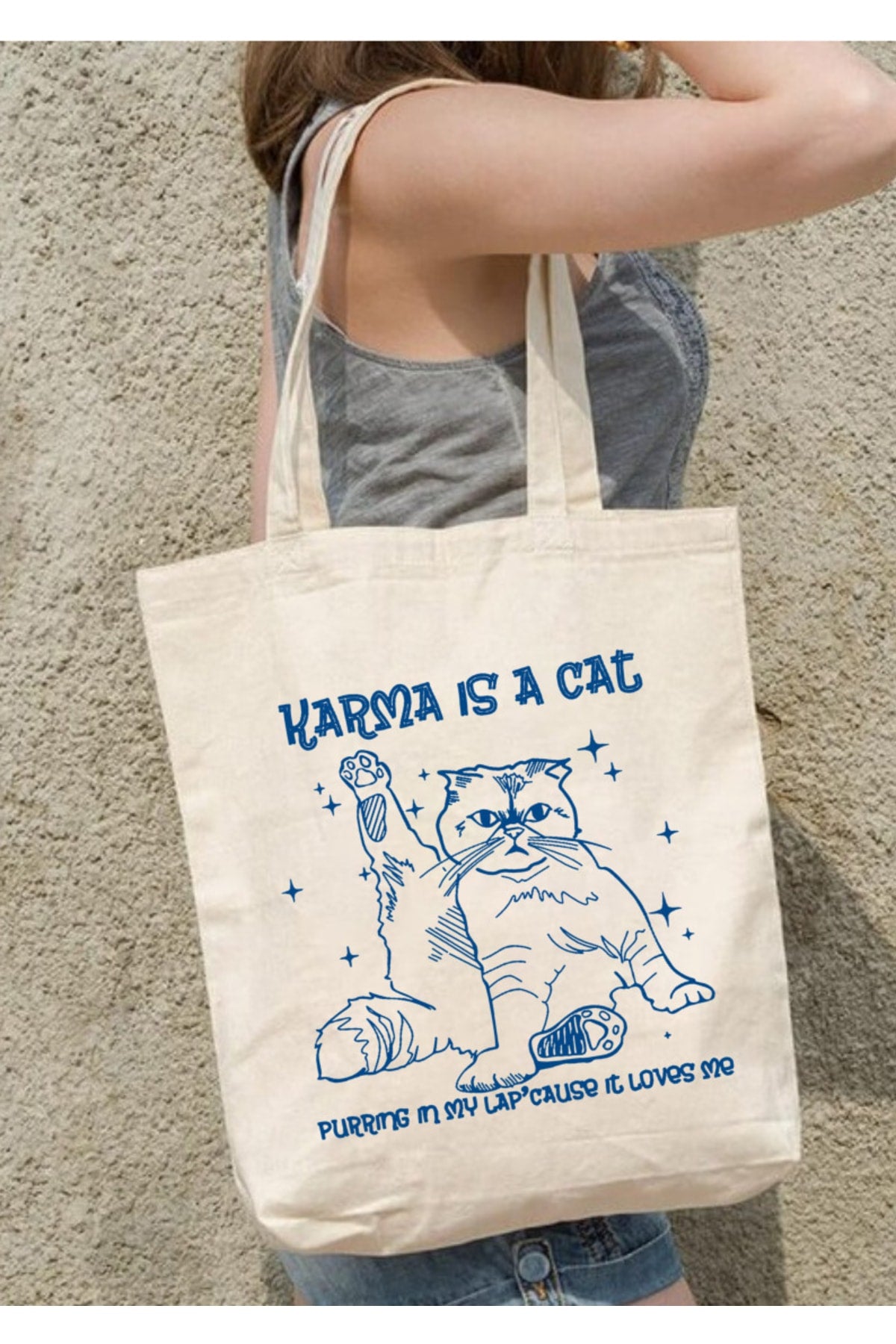 Karma Is A Cat Taylor Swift Tote Tote Bag