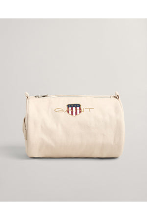 Unisex Beige Logo Bag