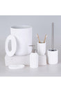Lydia Bathroom Set White - Swordslife