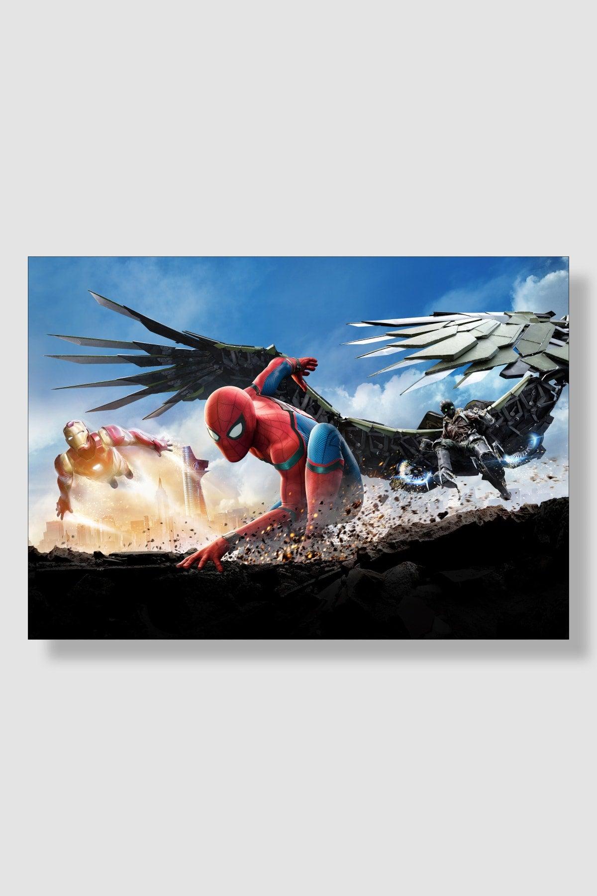 Marvel Spiderman | Spider-Man Movie Poster High Quality Thick Glossy Coated Paper - Swordslife