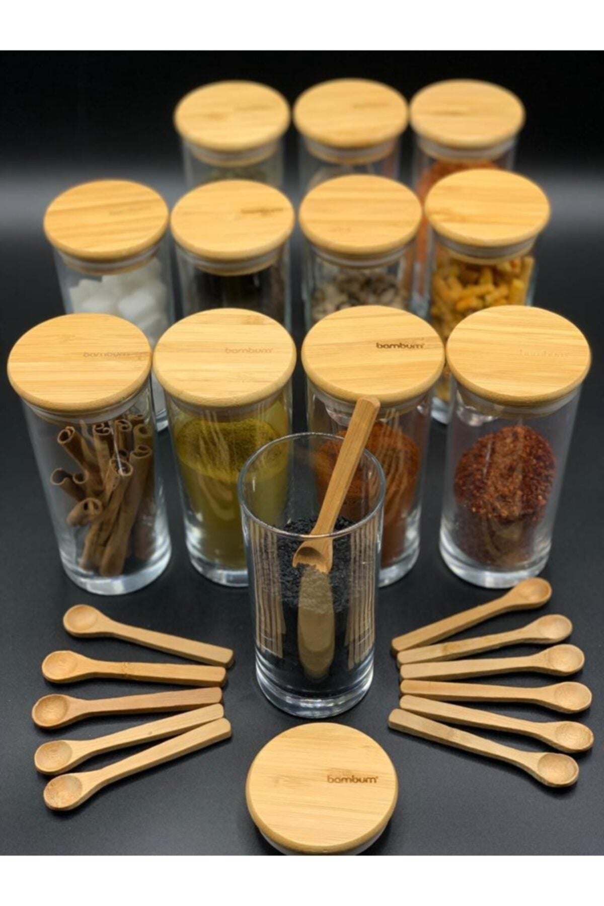 Original Zolla Prestige 24 Pcs Spice Holder With Spoon