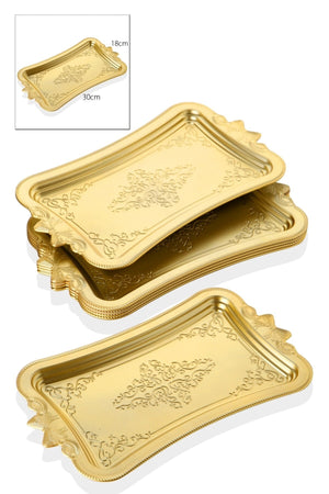 6 Coffee Serving Trays (Plastic)