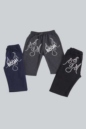 3-Pack Boom Printed Boy Capri / Bermuda