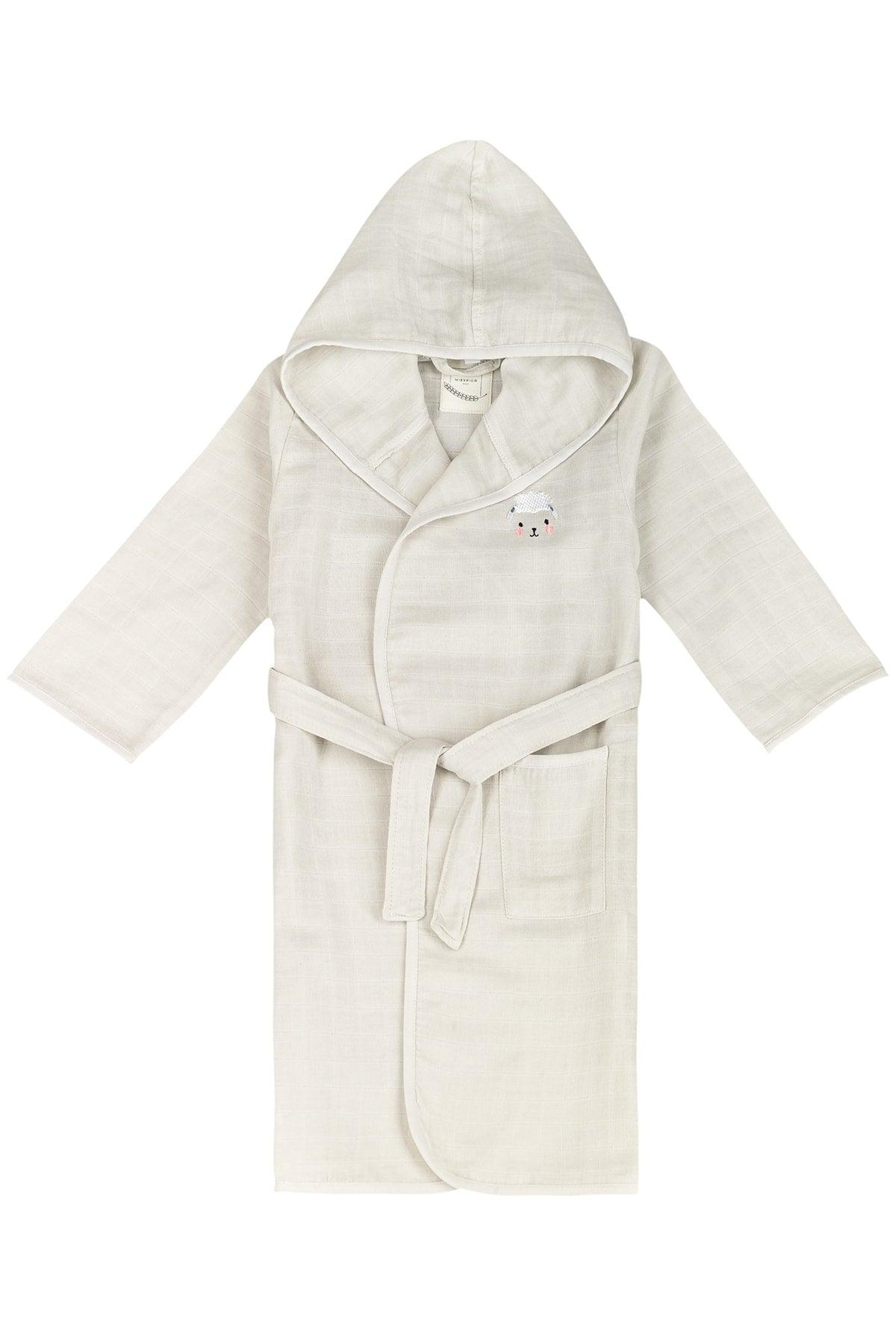 Lamb Kids Muslin Bathrobe - Swordslife