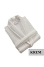 Bamboo Size Single Bathrobe Cream - Swordslife