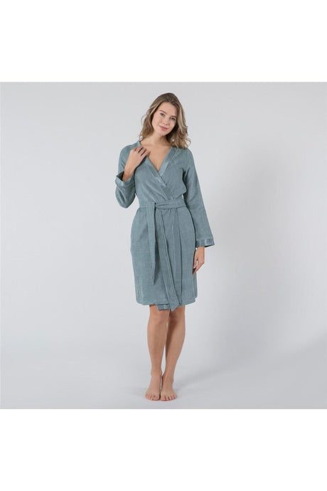 Floss Women's Bathrobe Leaf - Swordslife