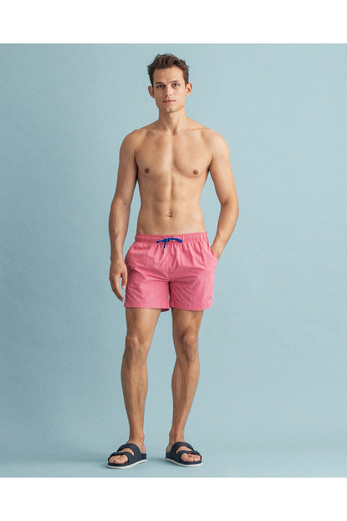 Men's Pink Swimwear Shorts