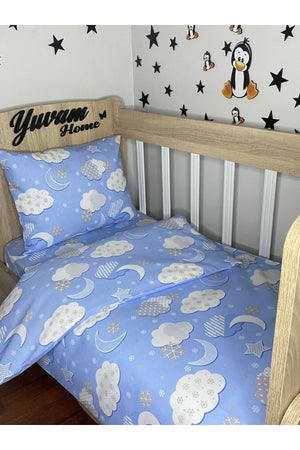 Baby Duvet Cover Set (For 60/120 Cradle)Choose The Product That Fits The Size Of Your Bed!