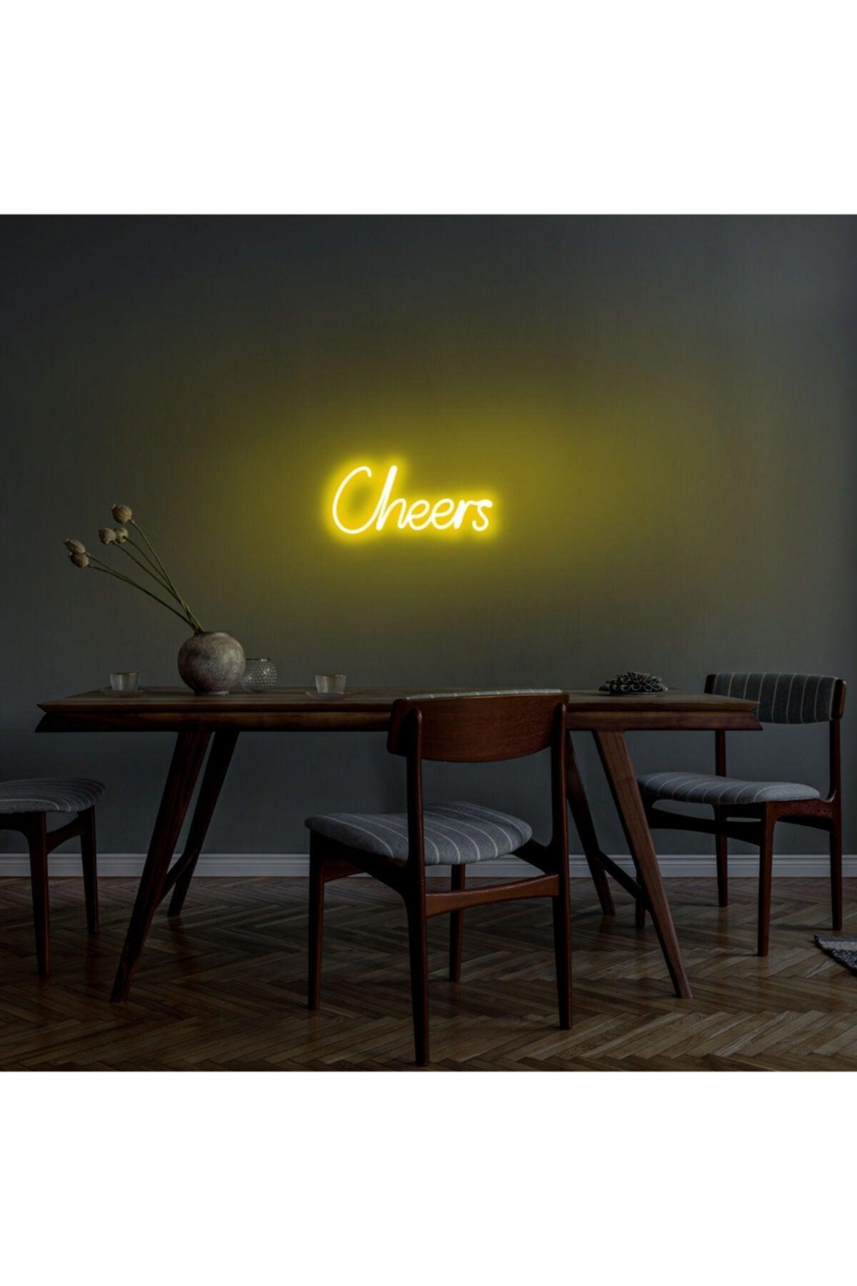 - Cheers - Led Decorative Wall Lighting Neon Graffiti Magic Led Messages -neongraph - Swordslife