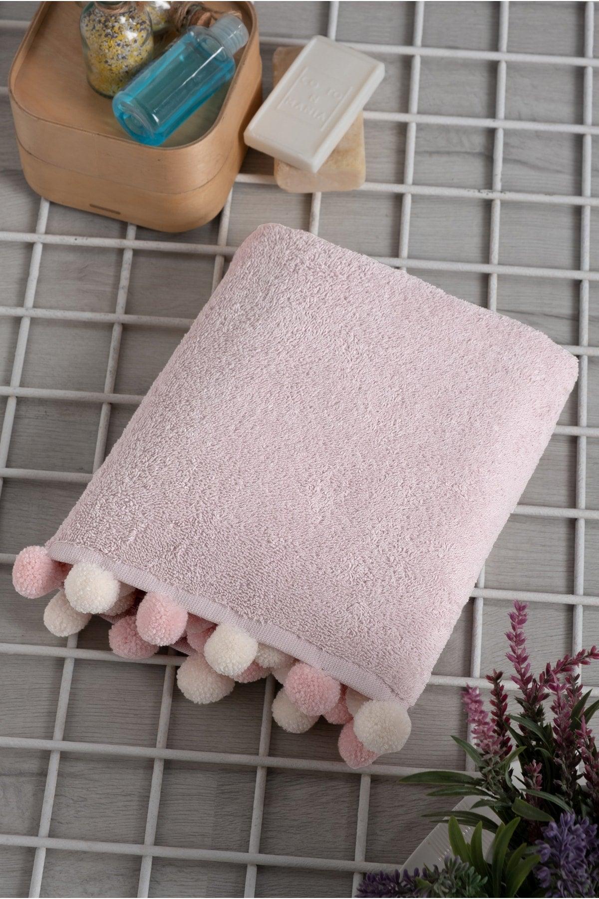 Pompom Face Towel (50x90) - Swordslife