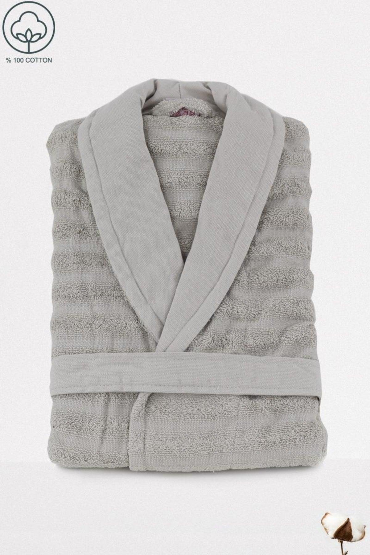 Pyramid 100% Cotton Single Bathrobe (ONE SIZE) - Swordslife