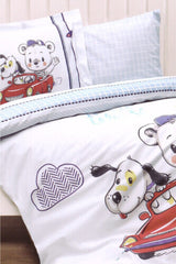 Premium Hello World Duvet Cover Set with Blanket