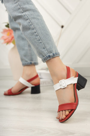 Women'S Casual Heeled Sandals