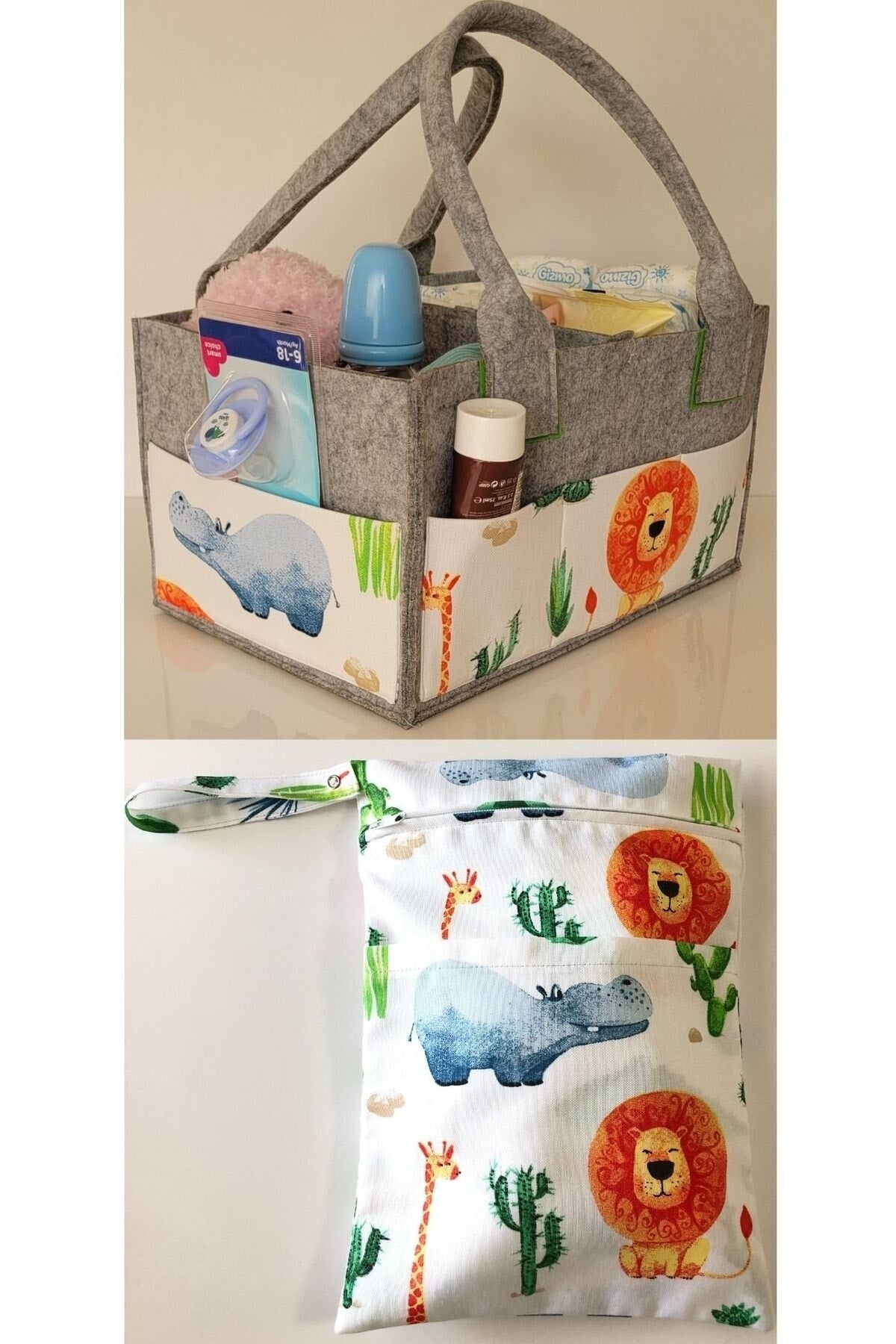 Handmade Organizing And Hanging Functional Baby Bag Set