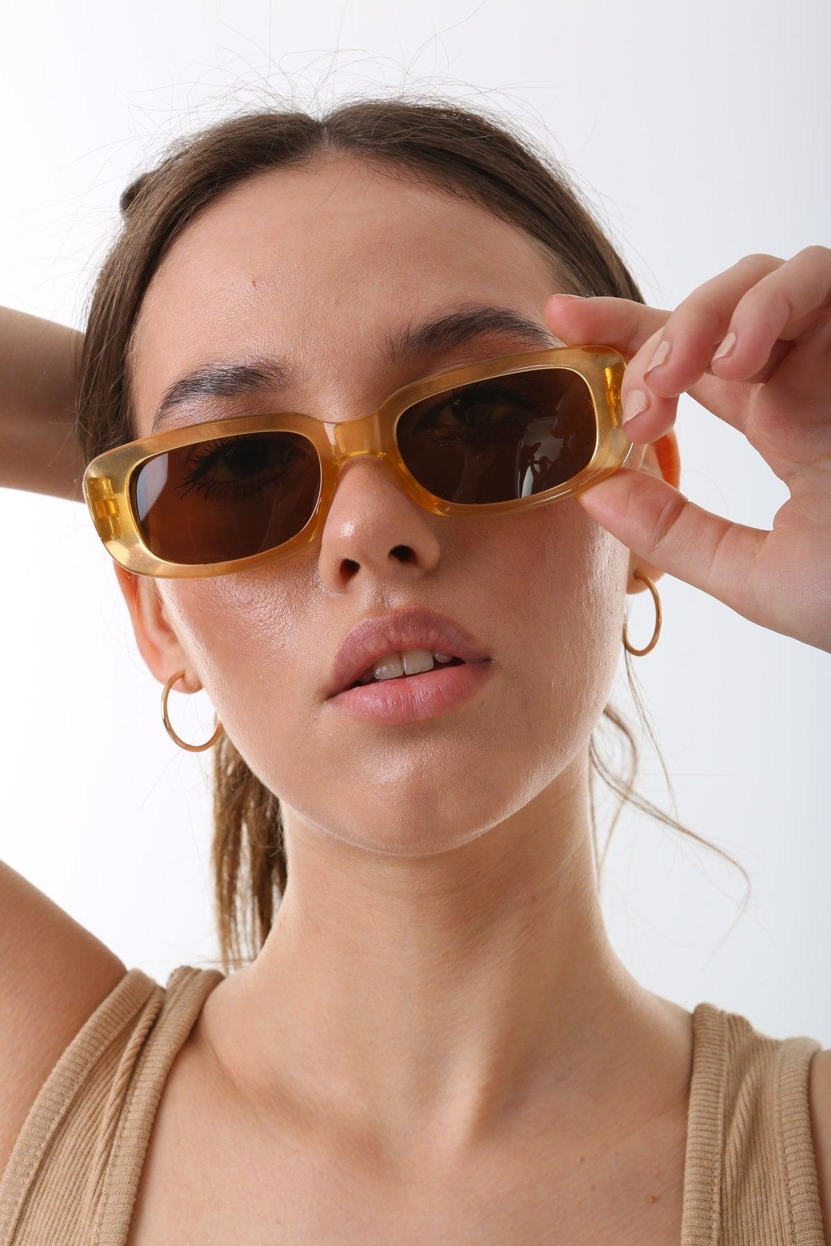 New Season Unisex Rectangle Sunglasses - Swordslife