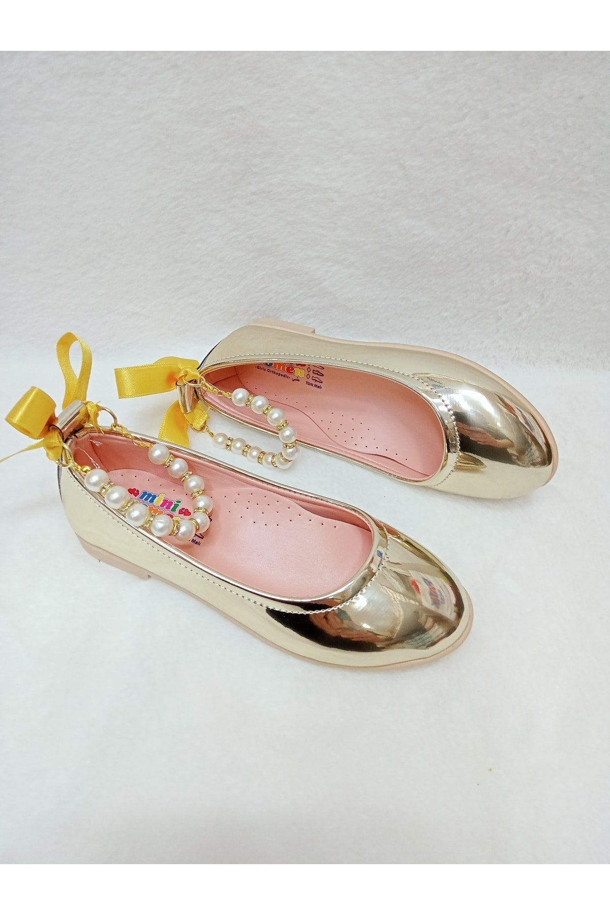 Girl's Pearl Orthopedic Flats