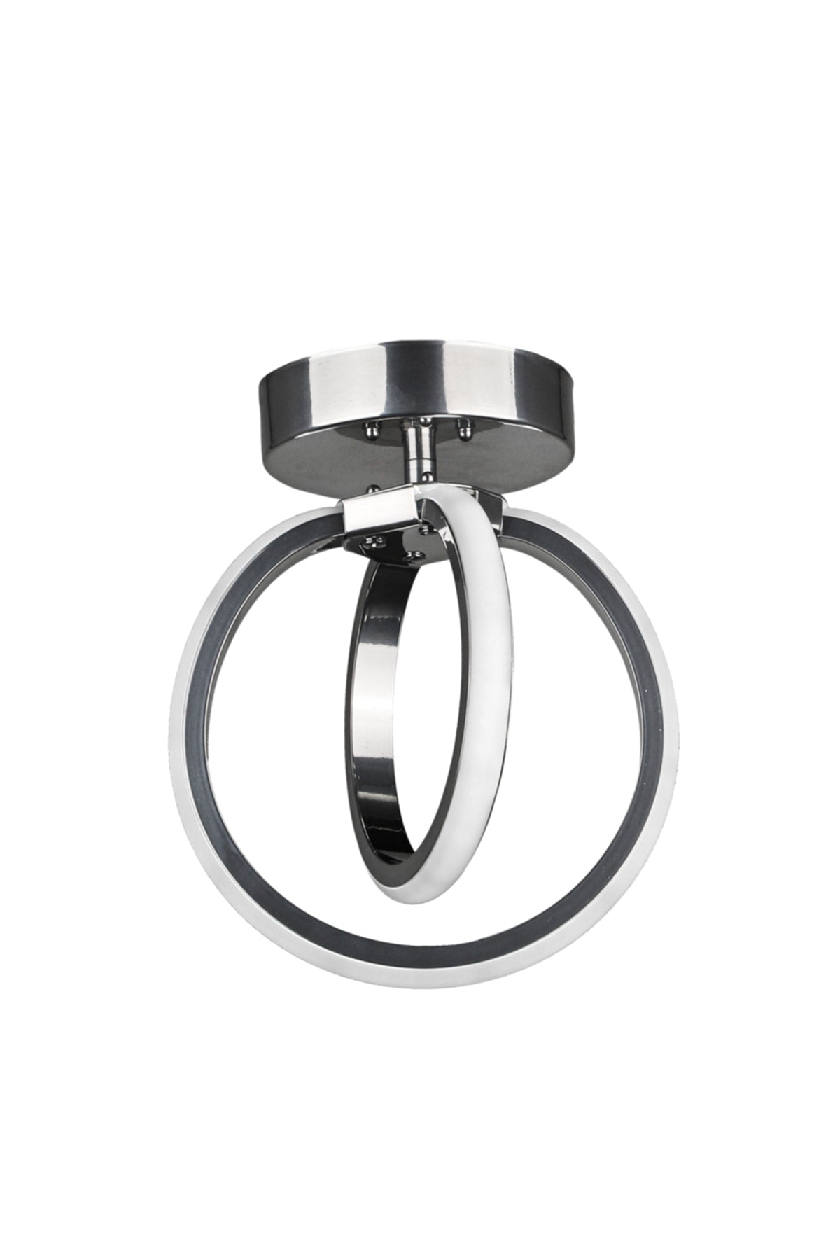 Sezen Led Ceiling Mounting Single Chandelier Chrome