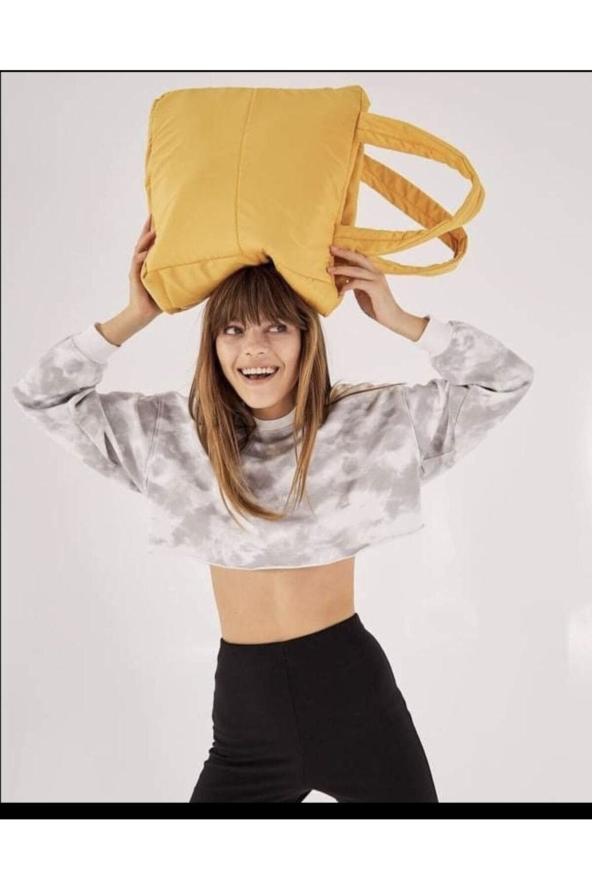 Embossed Puffy Napoli Shoulder Handbag