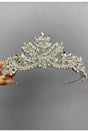 Henna Wedding Crown Crystal Bridal Crown - Swordslife