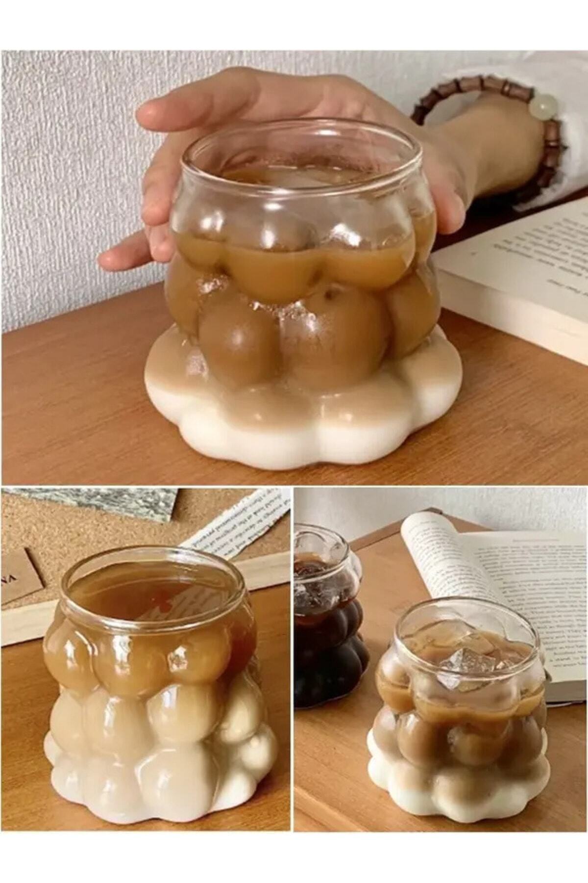 Heat Resistant Borosilicate Bead Shaped Cup | Coffee And Presentation Glass | Borosilicate Glass