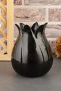 Tulip Ceramic Vase-black - Swordslife