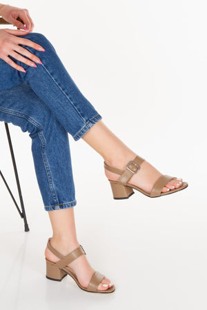 Women'S Casual Heeled Sandals