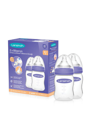Natural Wave Baby Bottle Set 2 Pcs 160 Ml