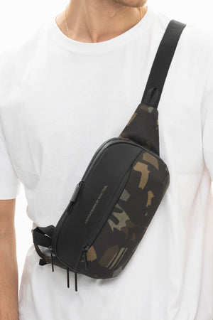 Benetton Men'S Waist Bag Camouflage Bnt926