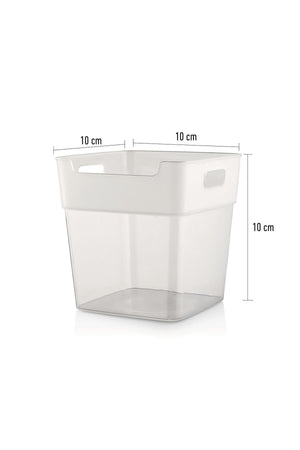 Set Of 6 Refrigerator & Cover Organizer, Organizer (Transparent)