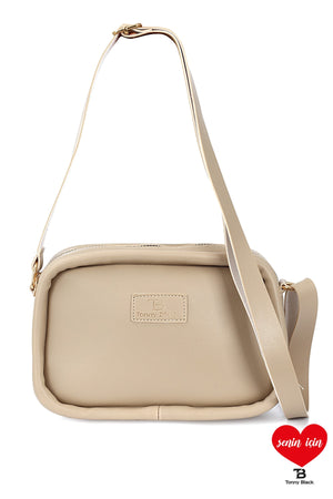 Original Women'S Corded Cross Adjustable Strap Zippered Mini Comfort Model Arm And Shoulder Bag