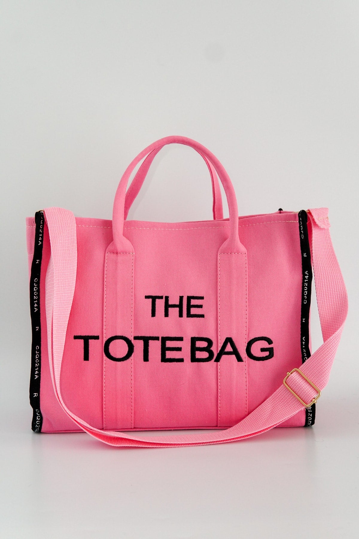 Women'S Pink Tote Bag Long Strap Bag And Shoulder Bag