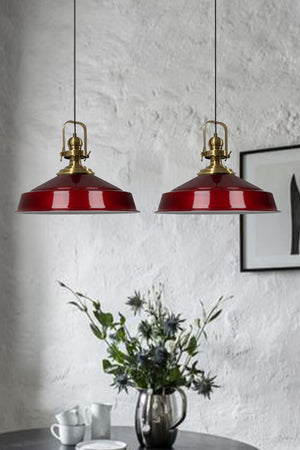 Cherry Noble Double Chandelier Antique Headboard Retro Pendant Lamp Kitchen Living Room Cafe Chandeliers