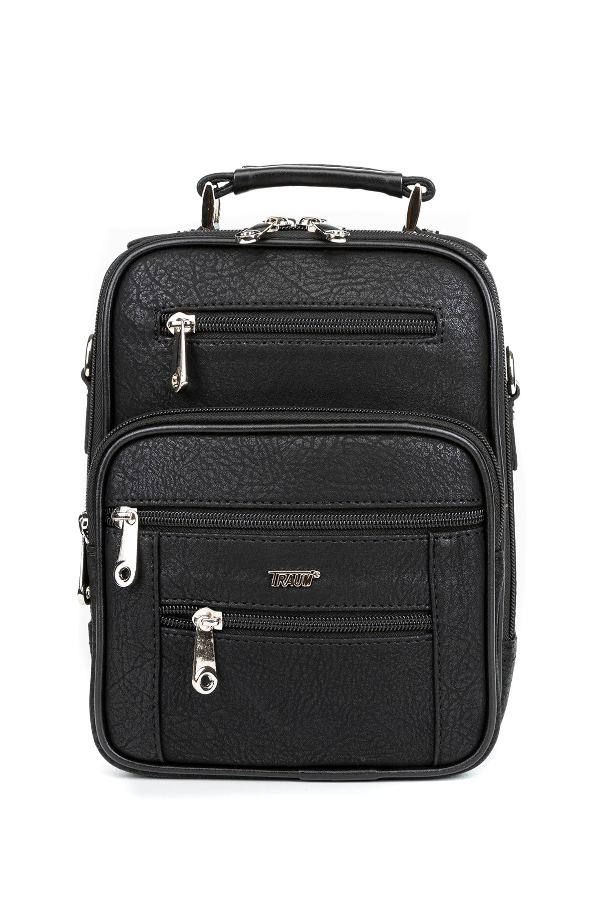 Cased Men'S Hand And Shoulder Pistol Carrying Bag