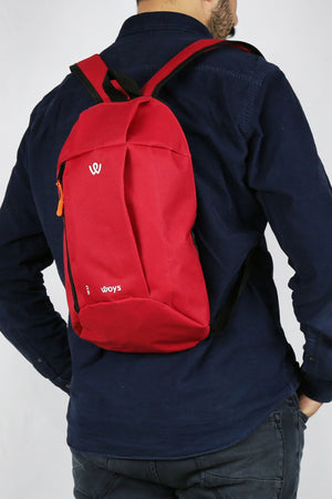 10Lt Unisex Camping Cycling Hiking Red Mini Backpack