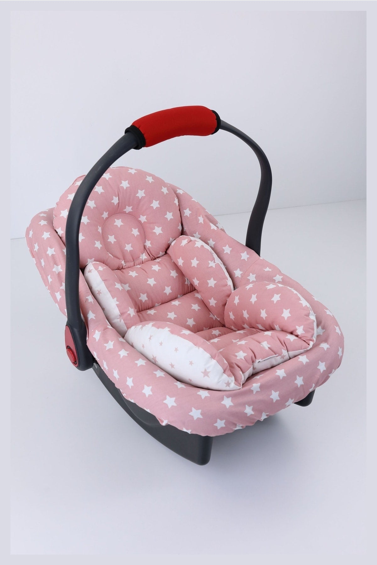 Orthopedic, Lumbar Supported Stroller Cushion, 100% Cotton Fabric