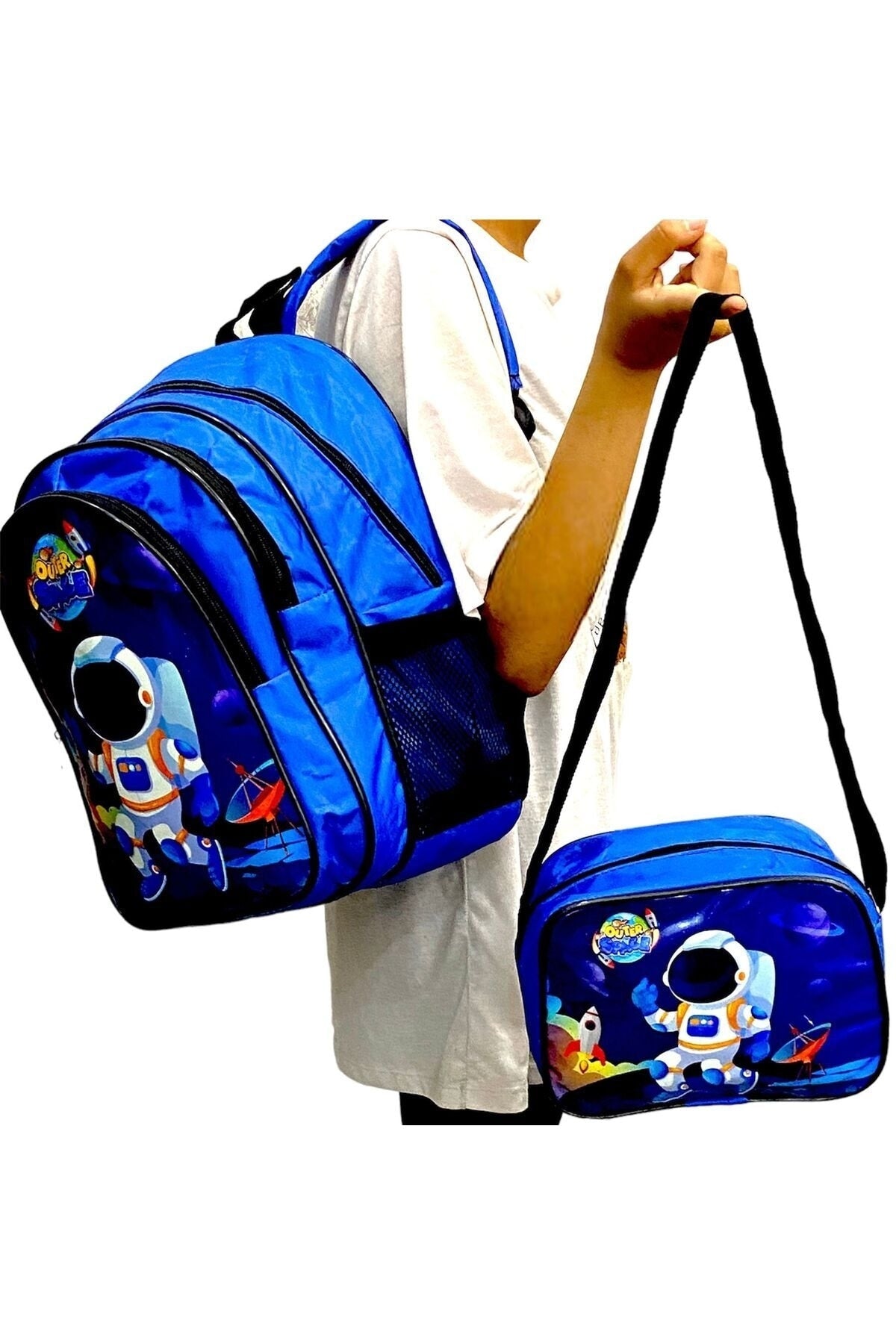 Astronaut Primary School Bag Set of 2