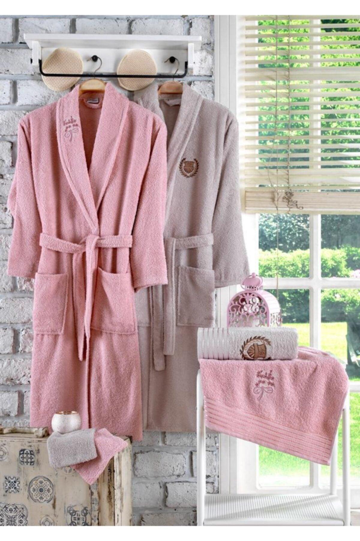 Dream 10 Piece Family Bathrobe Set Embroidered - Swordslife