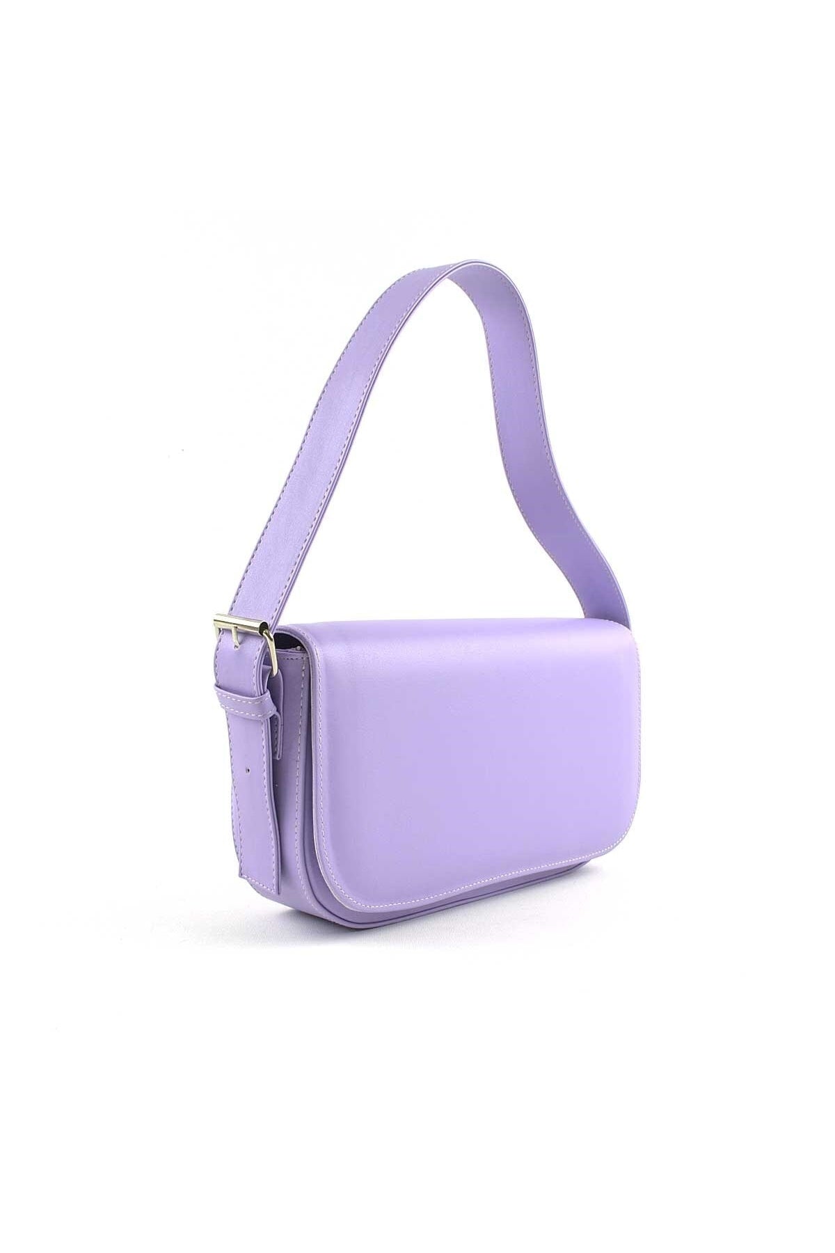 Baguette Bag With Blue Lid