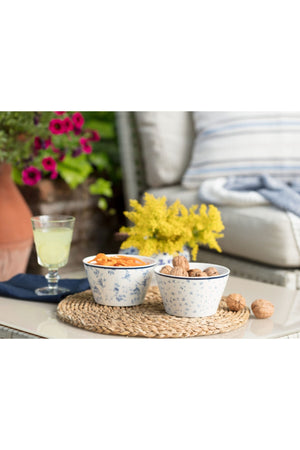 Maena Étoile 2-Piece Bowl Set - Blue