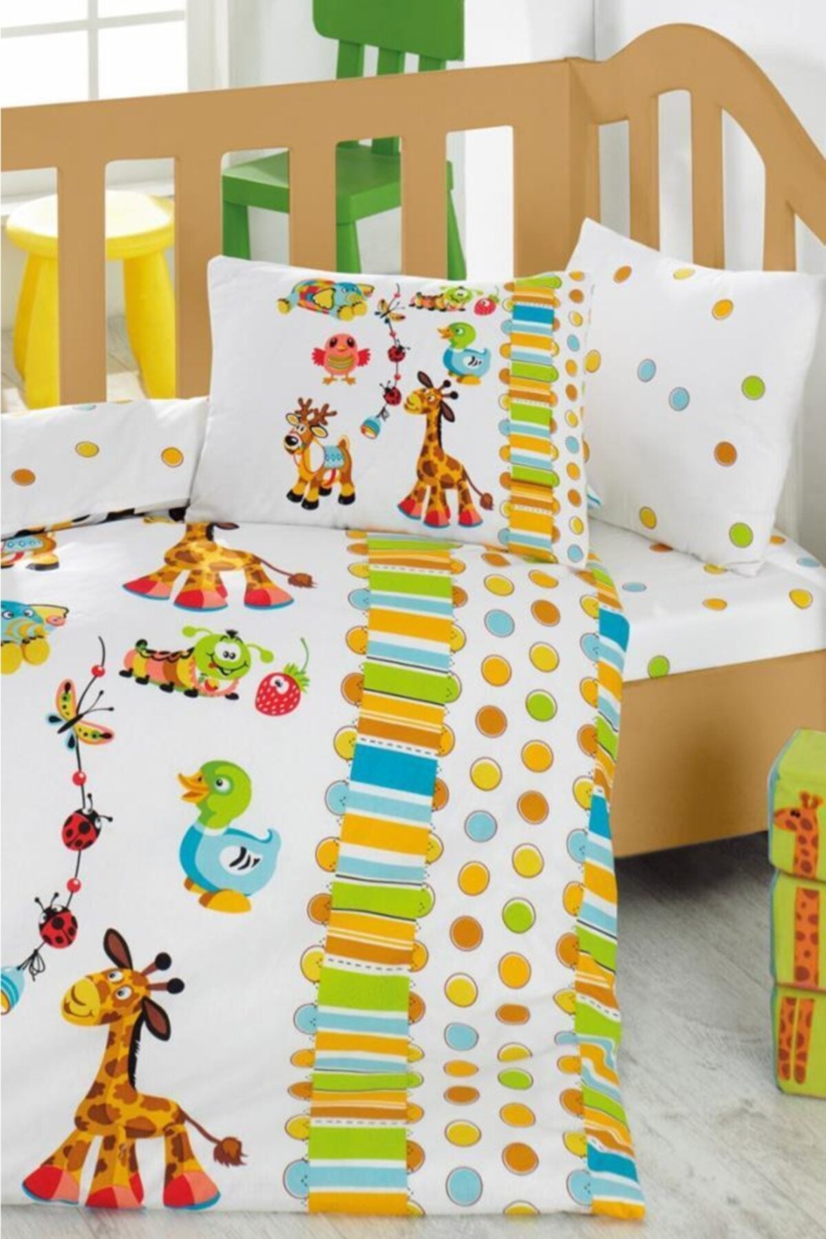 Playground - Turkuaz Baby Collection Duvet Cover Set