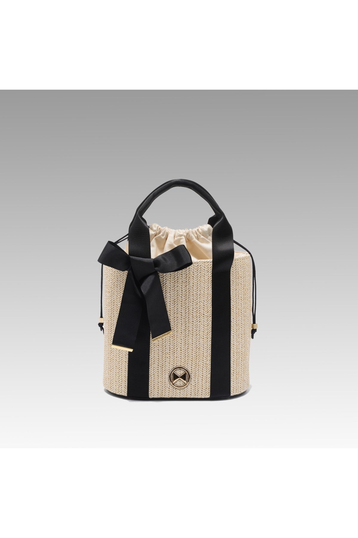 Straw Bucket Handbag