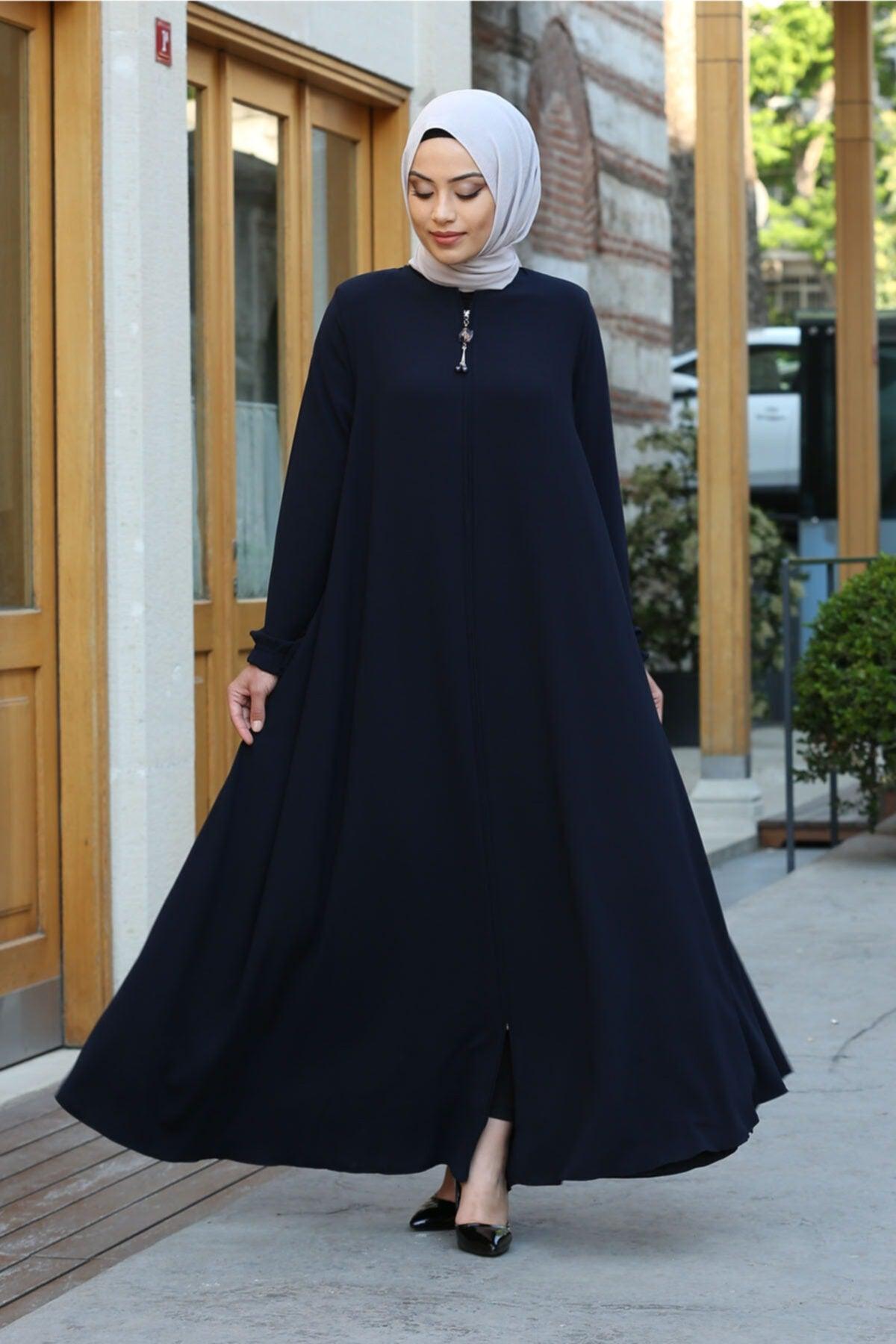 Mevlana Abaya Navy Blue - Swordslife