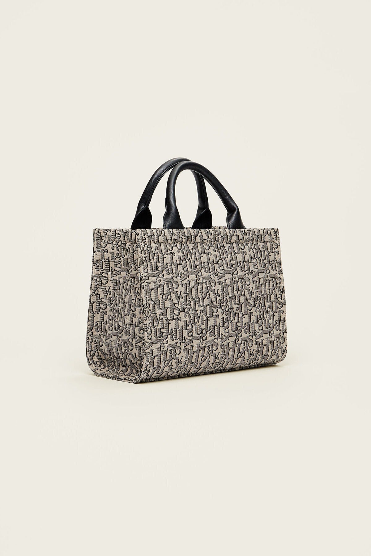 Monogram Fabric Tote Bag