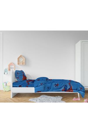 Kids Duvet Cover Set Spiderman Patterned