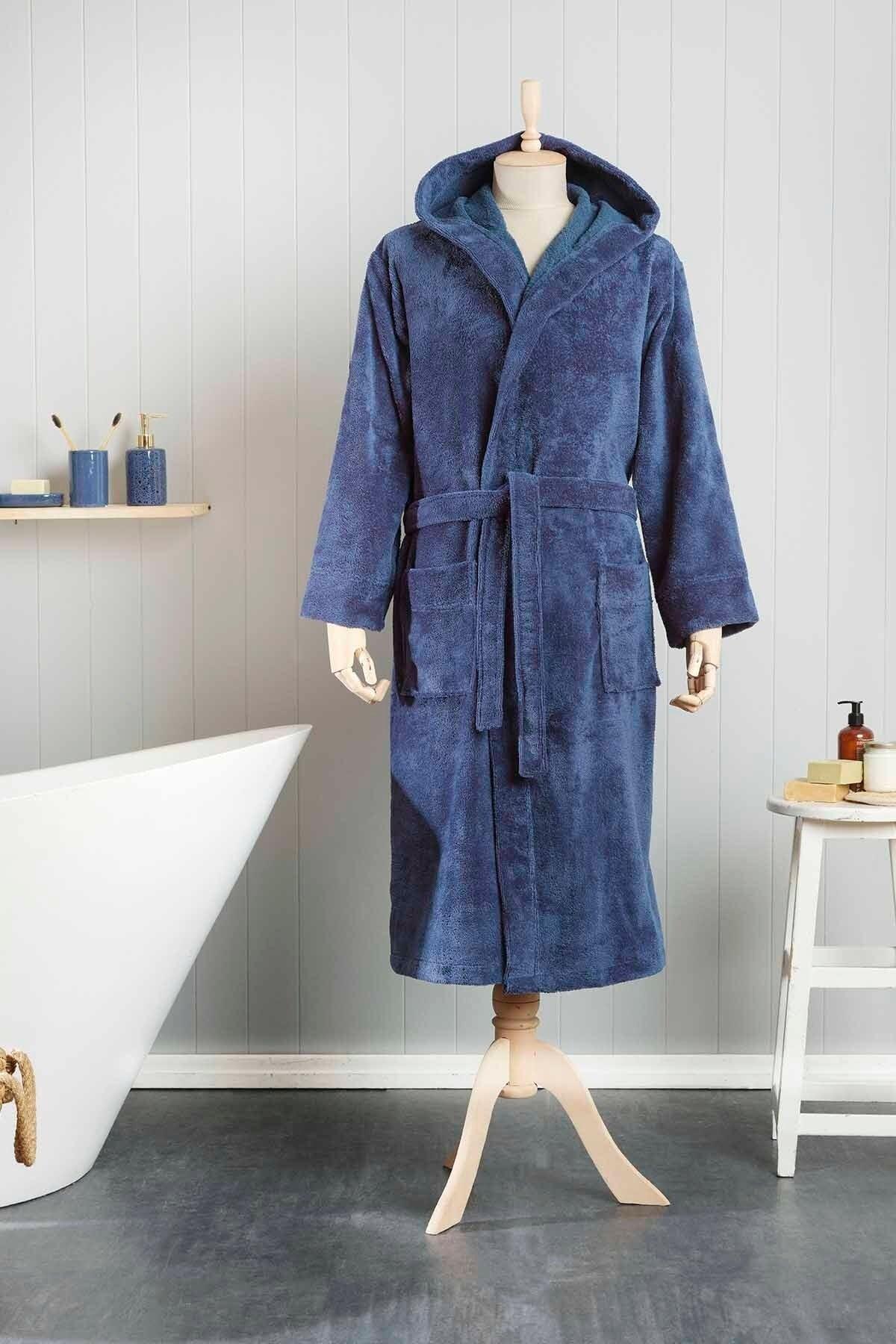 Motto Indigo Triga Bathrobe L/xl - Swordslife