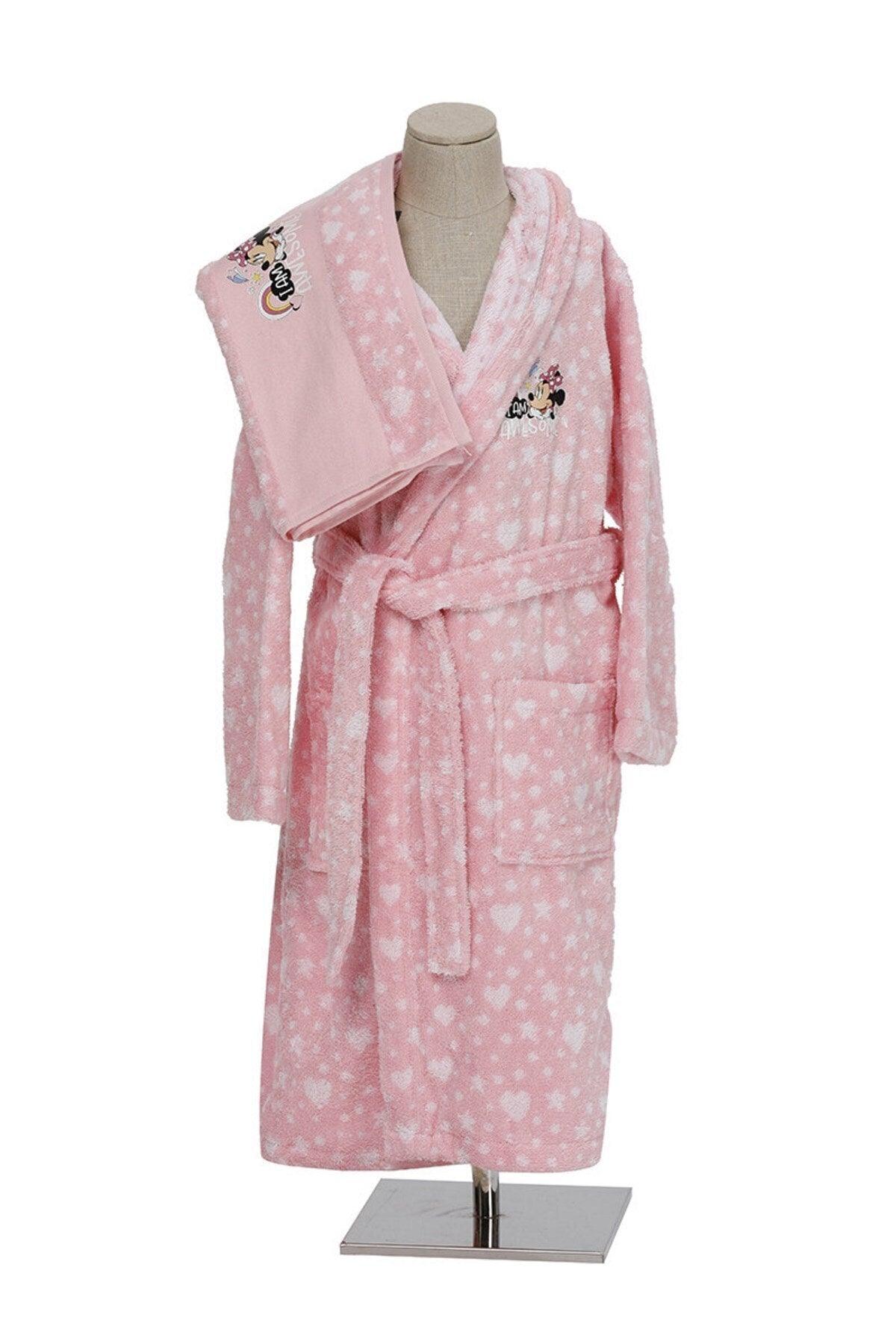 Minnie Mouse Awesome Disney Licensed Towel Bathrobe Set - Swordslife