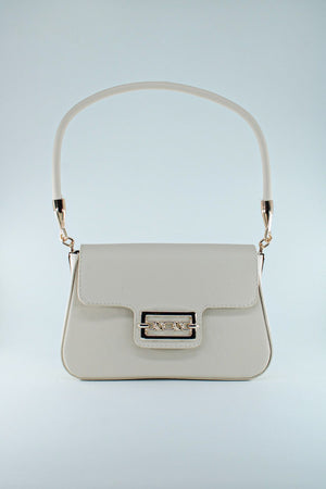 Women'S Textured Magnet Clamshell Lined Hand And Sleeve Bag