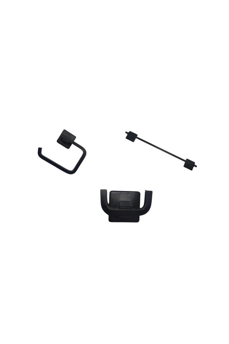 Yale Stainless Wall Mounted Long Towel Holder-Paper Holder-Robe Set Black - Swordslife