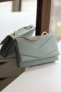 Women's Mint Green Envelope Box Shoulder Bag - Swordslife