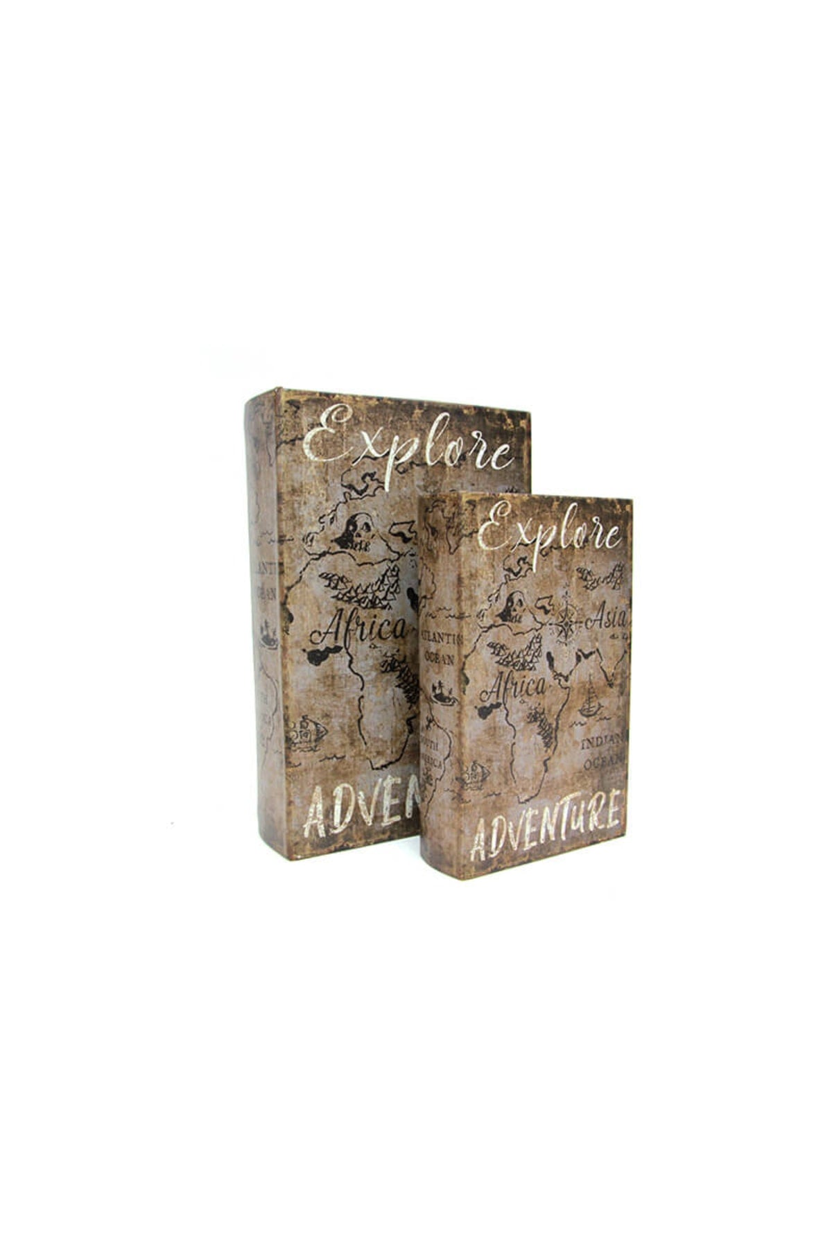 Box Book Explore Adventure Set Of 2
